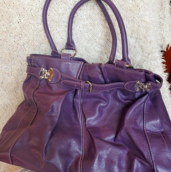 💜 Large Soft Purple Hobo Bag 💜